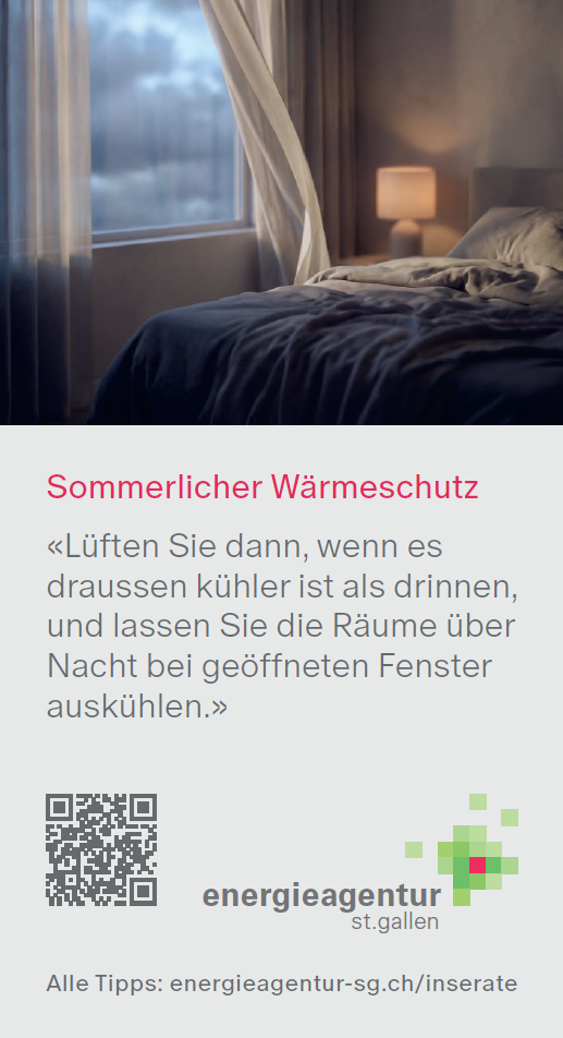 Sommerlicher Wärmeschutz – richtig lüften