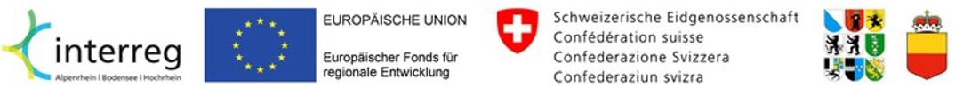 Interreg Alpenrhein–Bodensee–Hochrhein · Europäische Union · Schweizerische Eidgenossenschaft · Kantone