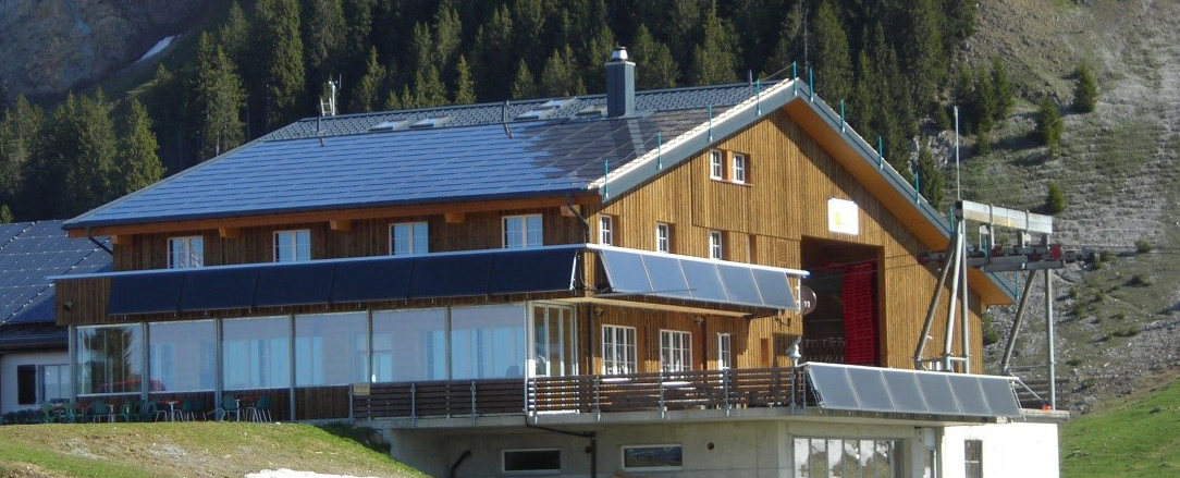 Bergbahnstation in Wildhaus